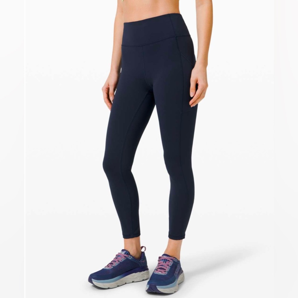 Lululemon Invigorate High-Rise Tight 25"
True Navy
